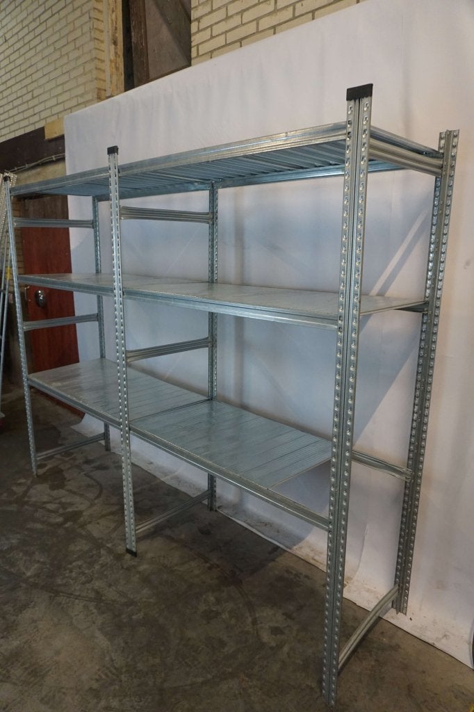Metalin stelling stellingkast - 250 breed + extra, Gebruikt, Niet ingevuld, Niet ingevuld, Ophalen