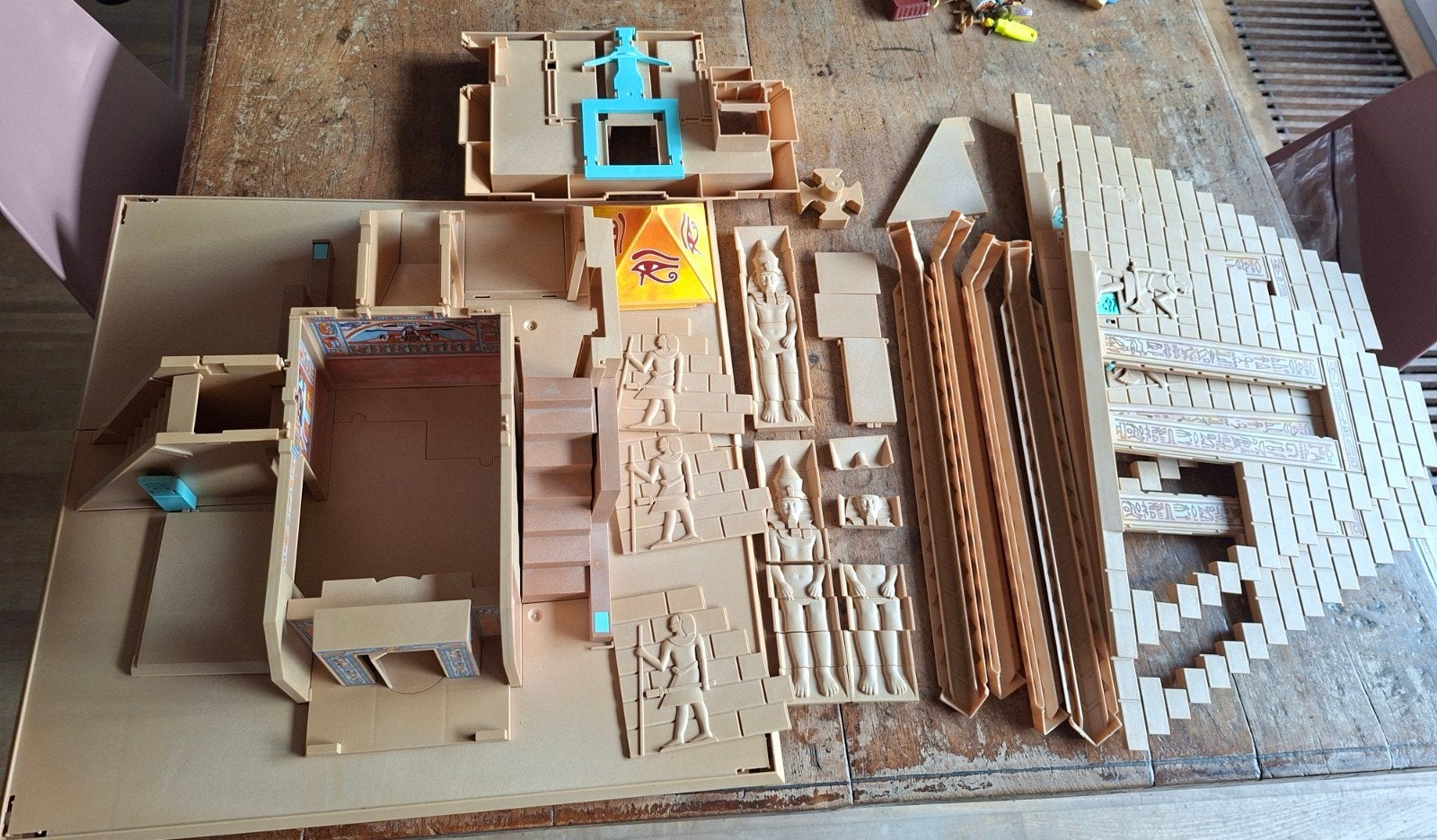 playmobil Egyptische tempel4240....bijna compleet, Kinderen en Baby's, Ophalen of Verzenden, Gebruikt