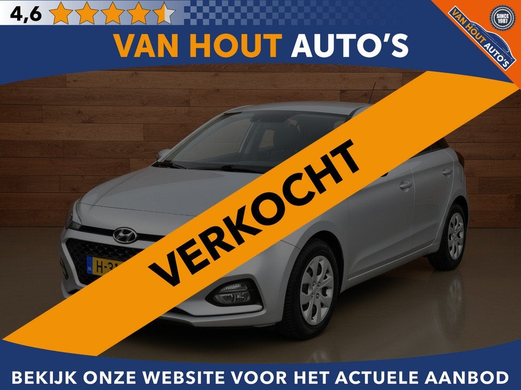 Hyundai i20 1.0 T-GDI Comfort | CAMERA | CARPLAY | VERKOCHT, Auto's, Hyundai, Gebruikt, Met garantie (alle), 49 €/maand, Origineel Nederlands