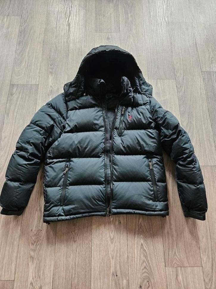 Ralph Lauren Jas Maat L ORIGINEEL, Kleding | Heren, Jassen | Winter, Zo goed als nieuw, Maat 52/54 (L), Zwart, Ophalen of Verzenden