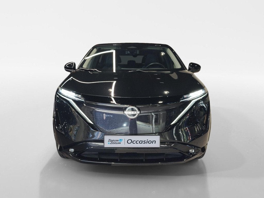 Nissan Ariya e-4ORCE Evolve 91 kWh | 20" VELGEN | PANORAMA D, Auto's, Nissan, 12 maanden, Zwart, Ariya, Blauw