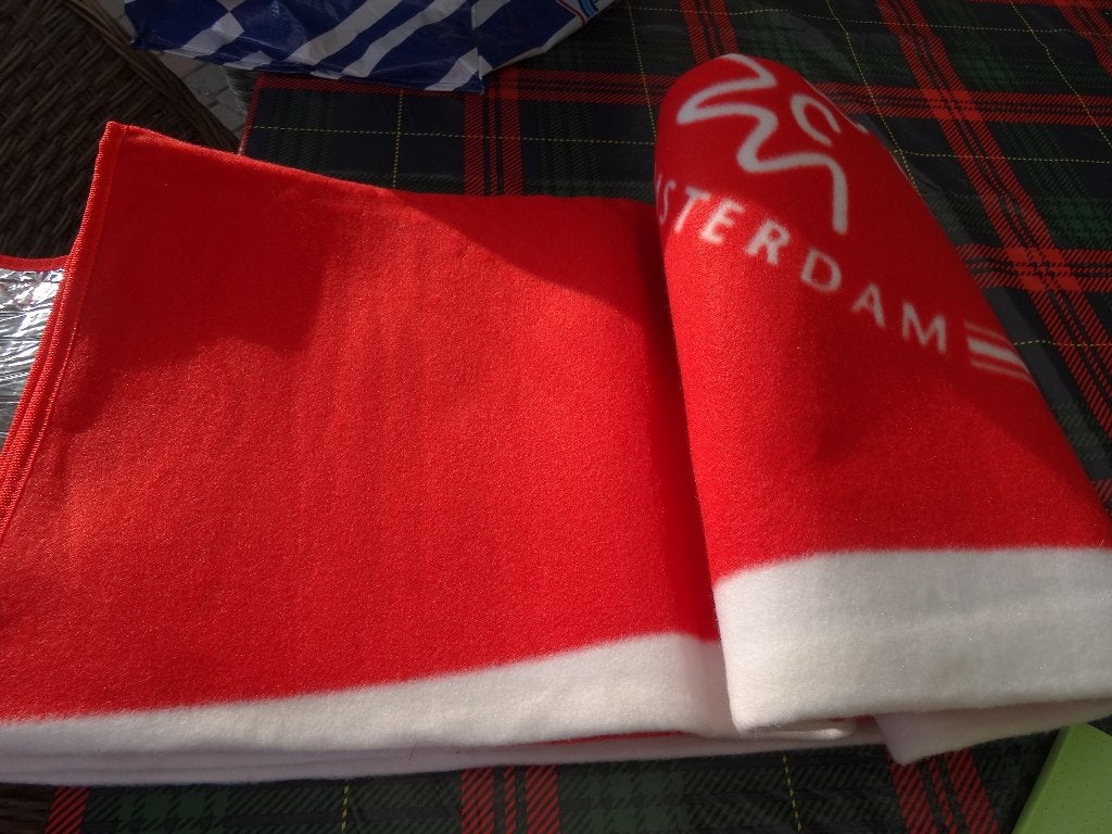 AJAX picknik deken *nieuw*, Huis en Inrichting, Woonaccessoires | Plaids en Woondekens, Ophalen of Verzenden, Nieuw