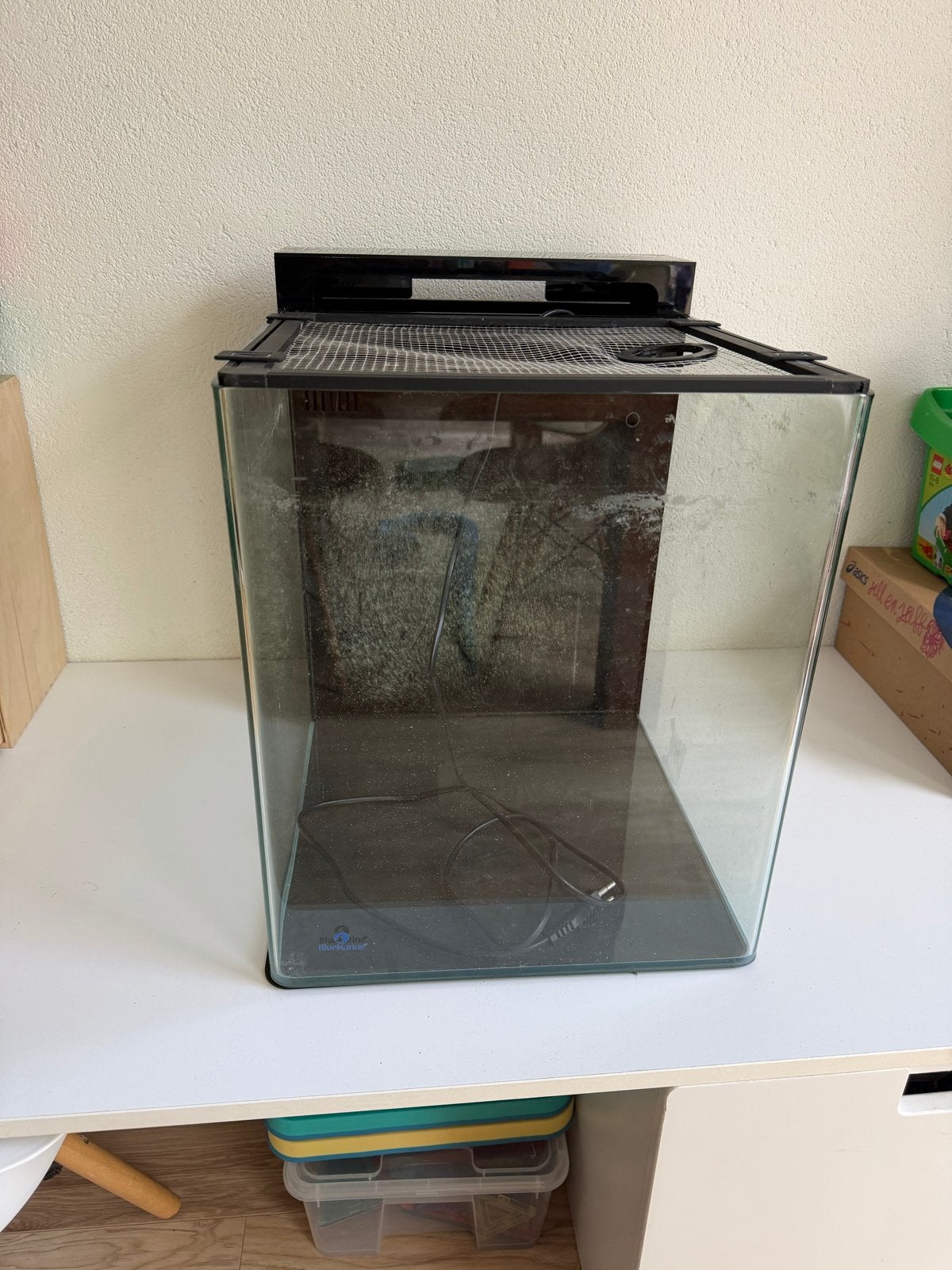 Blue marine nano 60, Dieren en Toebehoren, Ophalen, Gebruikt, Leeg aquarium, Blue Marine
