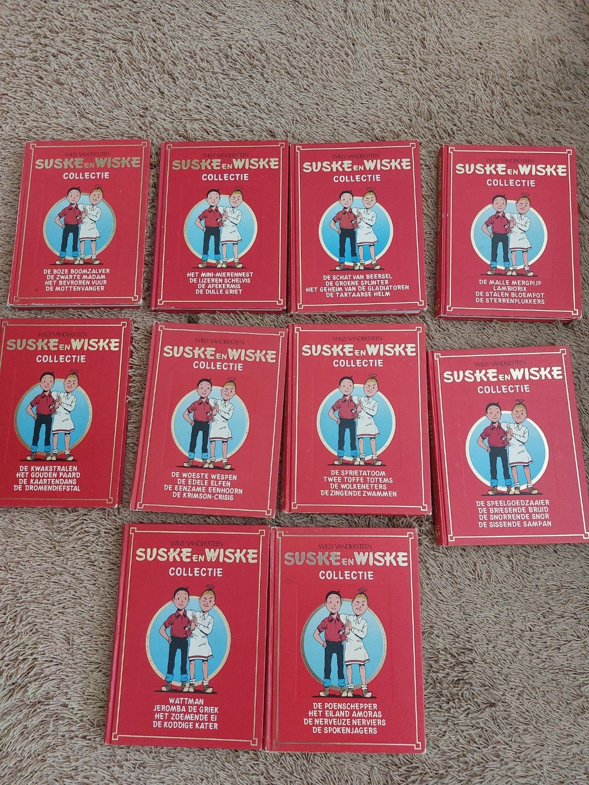 Suske en Wiske collectie, Boeken, Meerdere stripboeken, Ophalen of Verzenden, Gelezen