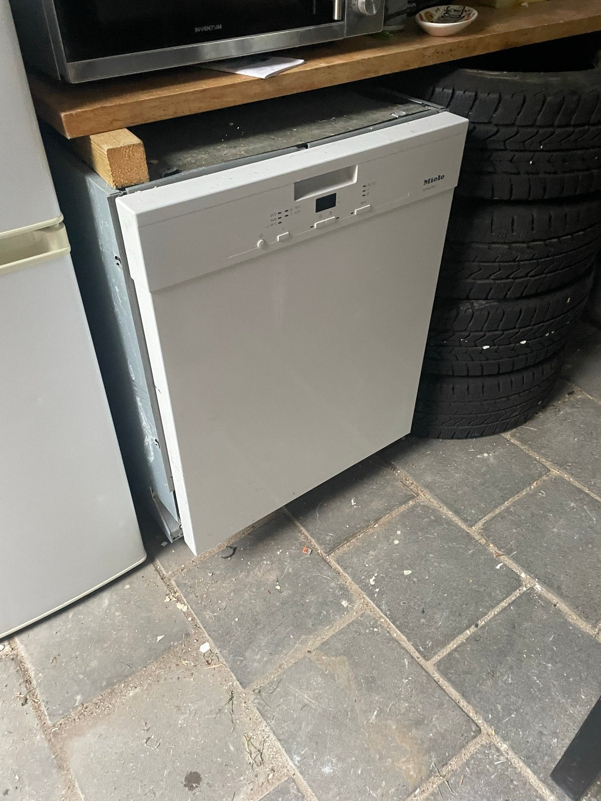 Miele Active Eco Vaatwasser - Vrijstaand, Gebruikt, 60 cm of meer, Eco programma, Ophalen of Verzenden