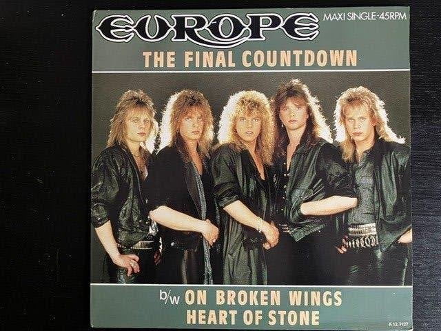 Europe: The final countdown maxi single, Ophalen of Verzenden, Gebruikt, 12 inch, Poprock