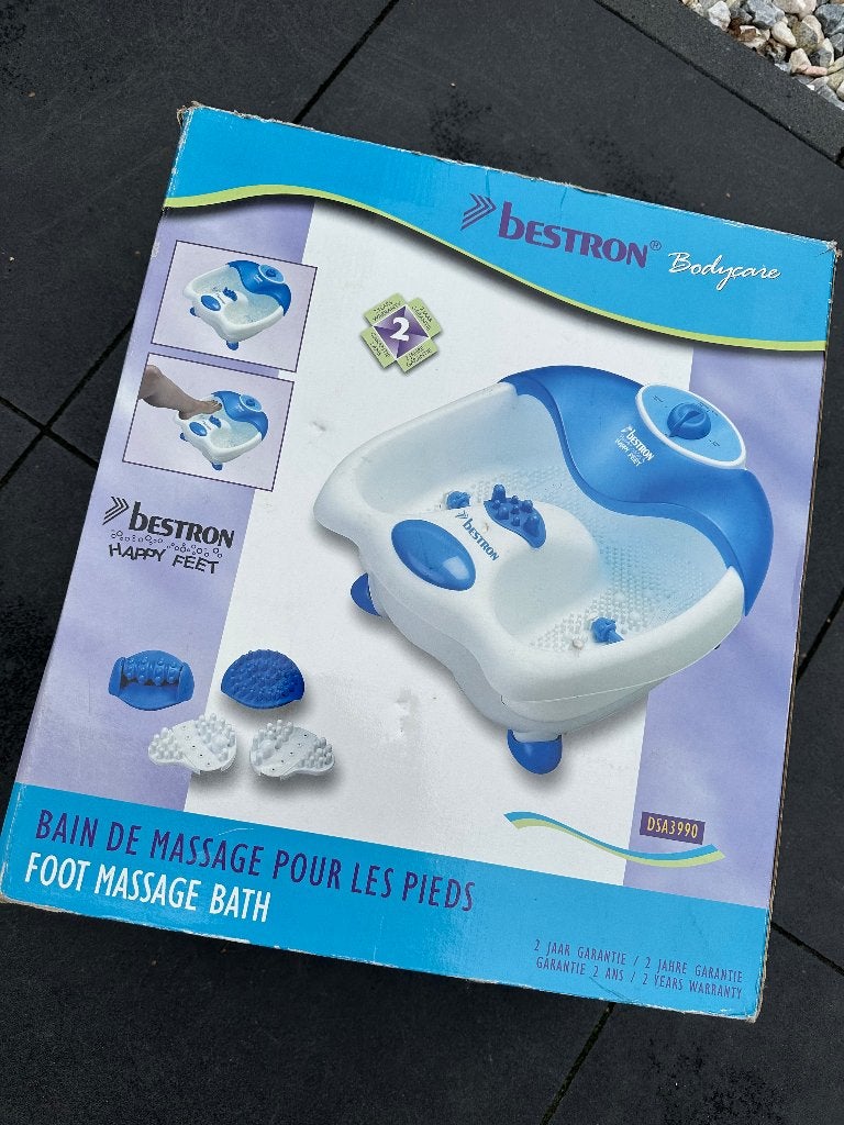 Voetbubbelbad, Ophalen of Verzenden, Zo goed als nieuw, Hand- en Voetverzorging