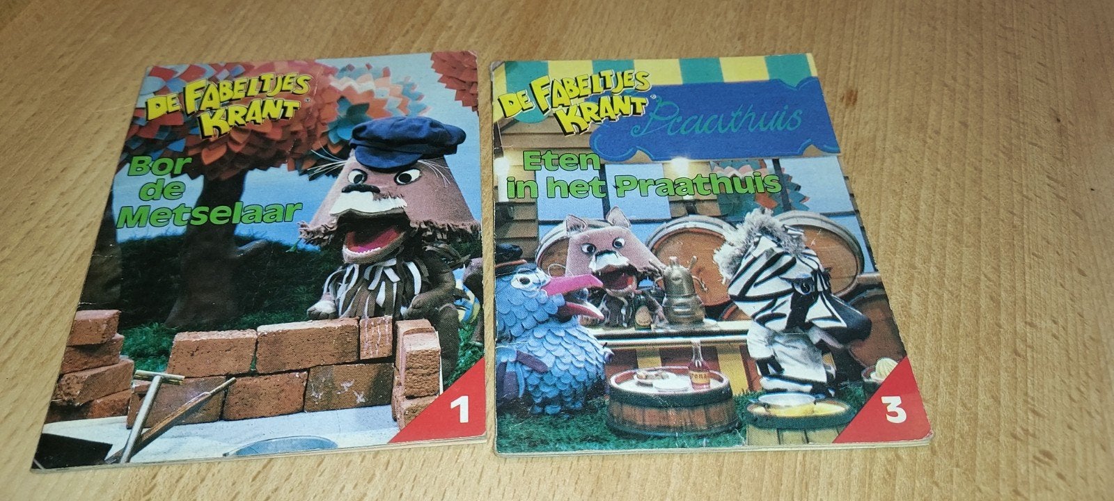 Vintage Fabeltjeskrant Miniboekjes (1985) – Los te koop!, Ophalen of Verzenden, Gelezen, Plaatjesalbum