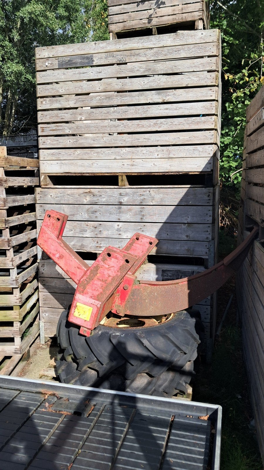 kisten aardappelkisten, Ophalen, Gebruikt, Hout