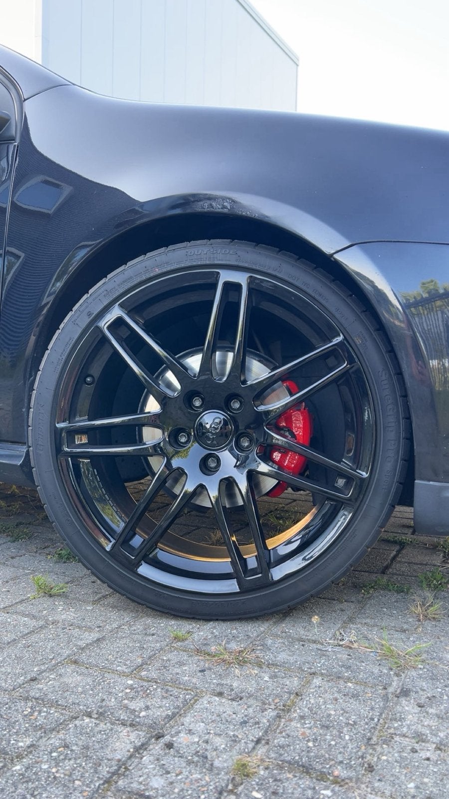 Audi rs4 velgen, Ophalen, Zo goed als nieuw