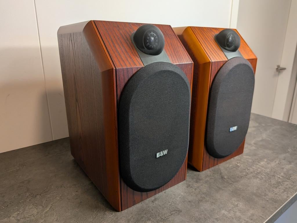 B&W CDM1 Rosewood – Klassieke High-End Monitor Speakers, Audio, Tv en Foto, Luidsprekers, Gebruikt, Ophalen of Verzenden, 60 tot 120 watt
