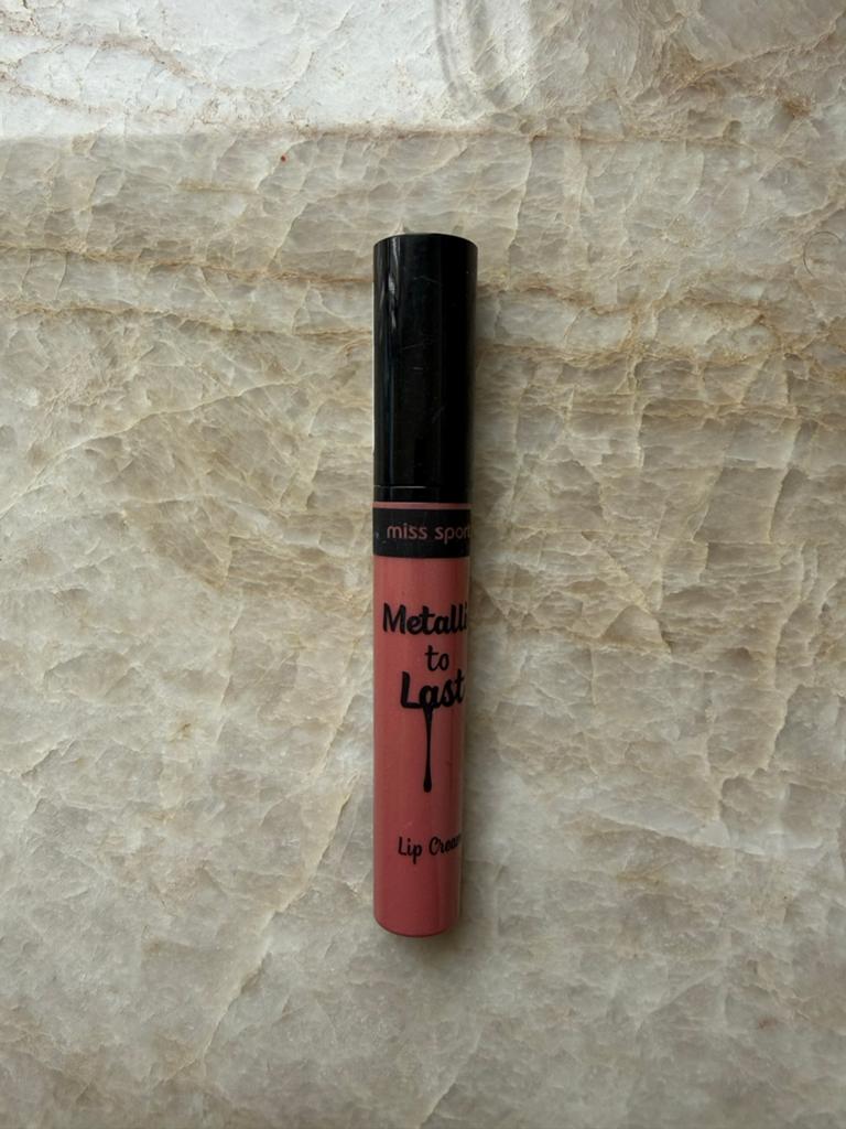 Miss Sporty Metallic to Last Lip Cream - 210 metallic mauve, Lippen, Nieuw, Ophalen of Verzenden, Make-up