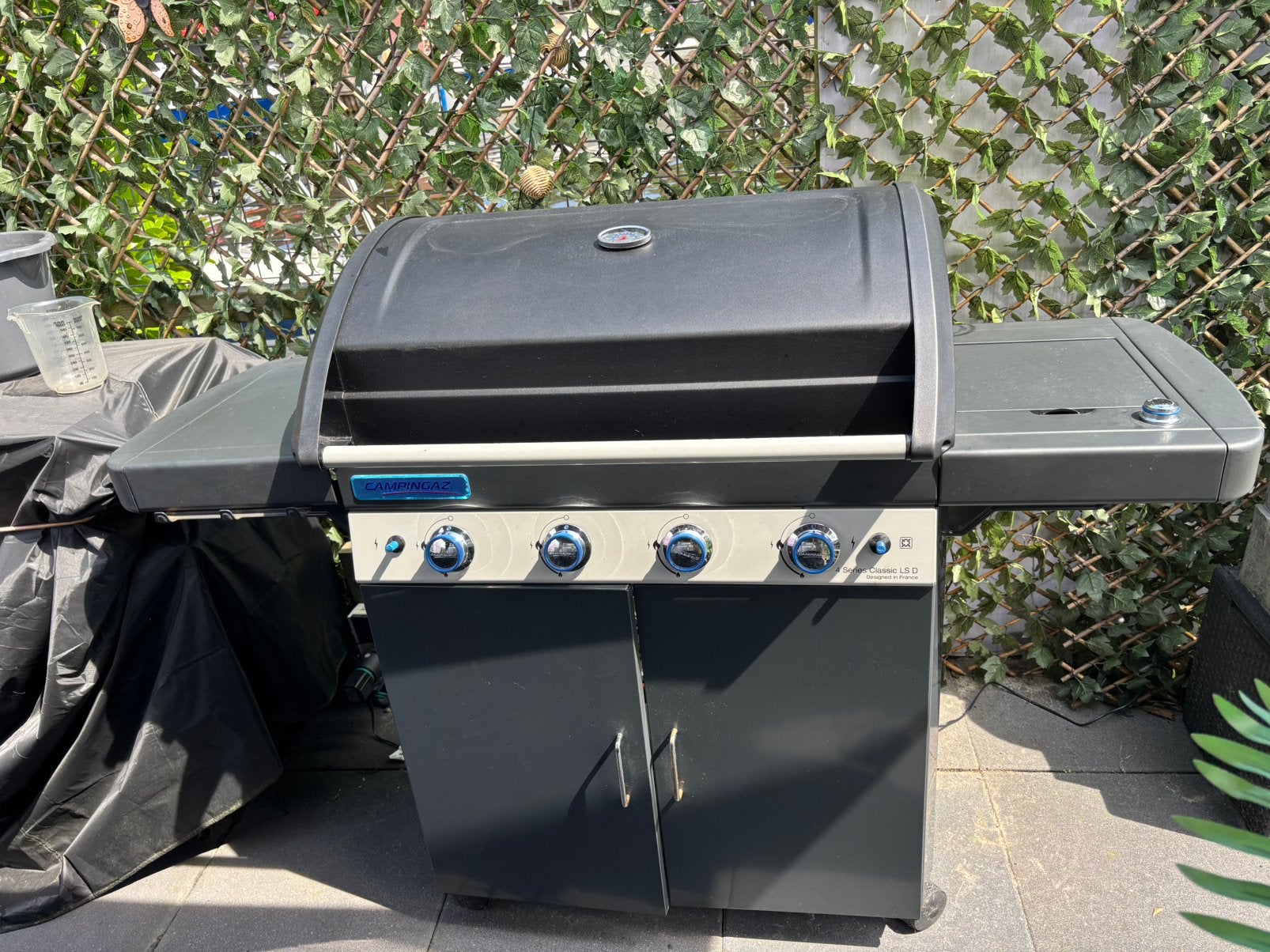Campingaz serie 4 classic gas bbq, Ophalen, Zo goed als nieuw