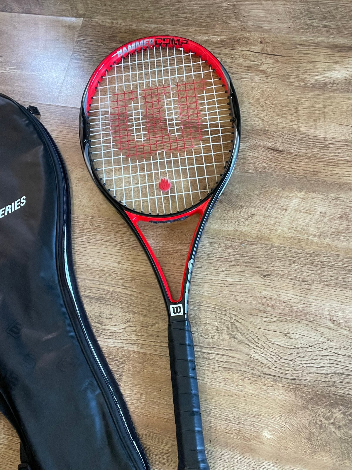 Wilson Hammer Comp Tennisracket met hoes - Gripmaat 4 1/2, Gebruikt, Verzenden, L4, Wilson