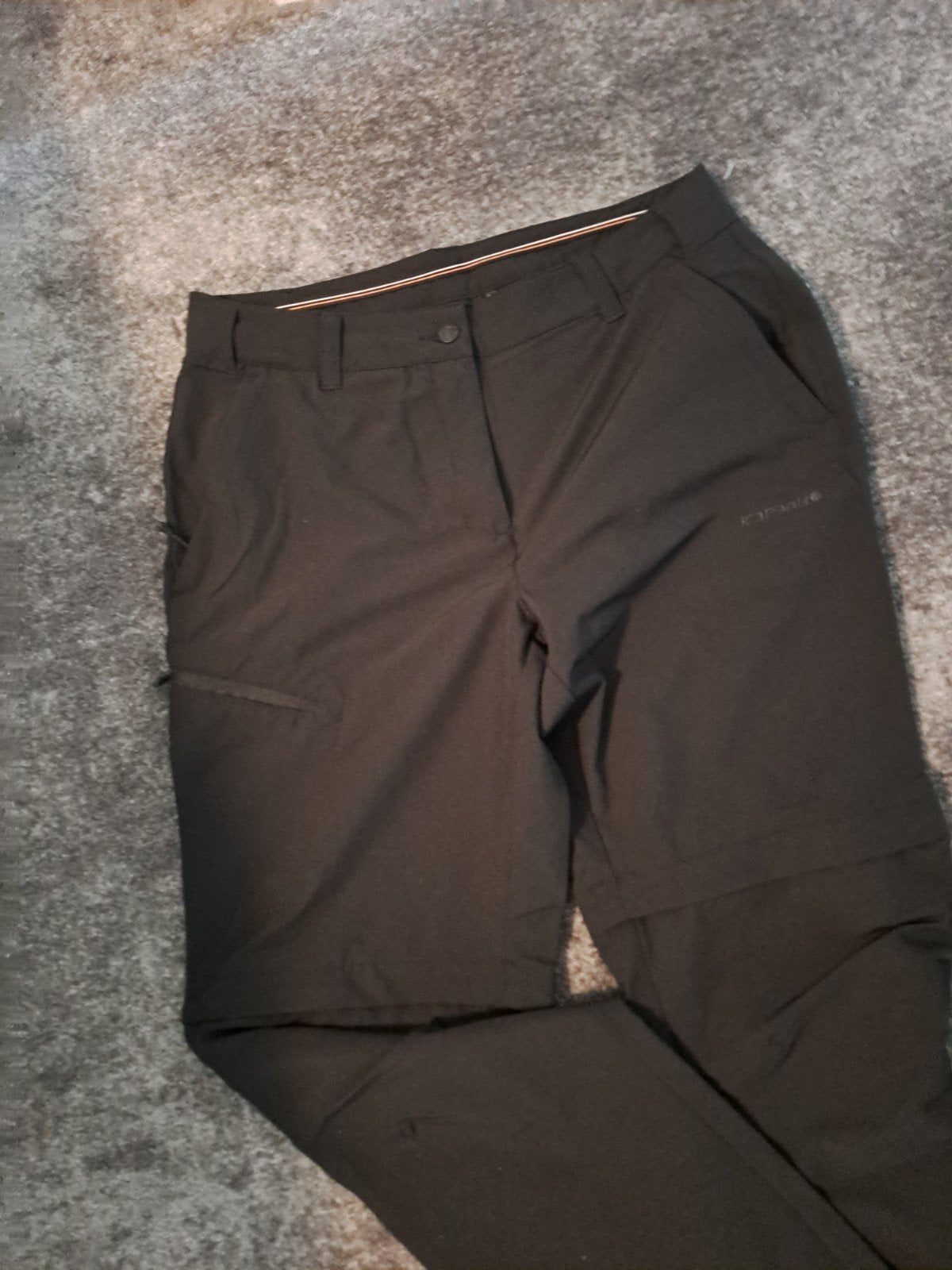 Icepeak Dames Wandelbroek Zwart, Maat 40, Maat 38/40 (M), Icepeak, Zwart, Ophalen of Verzenden
