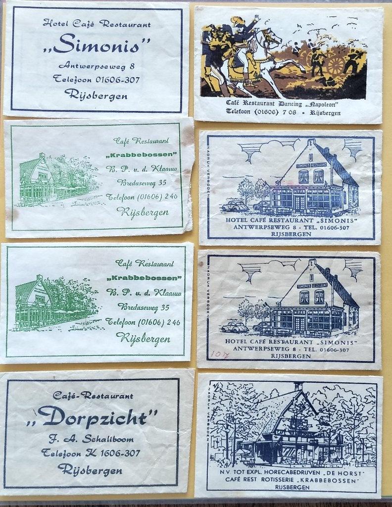 Rijsbergen 99, Verzamelen, Verzenden