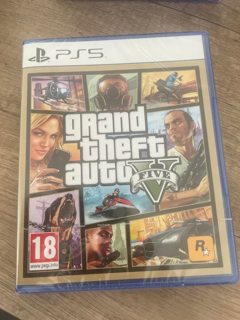 Grand Theft Auto V (GTA 5) voor PlayStation 5 - Nieuw, Spelcomputers en Games, Games | Sony PlayStation 5, Avontuur en Actie, Online