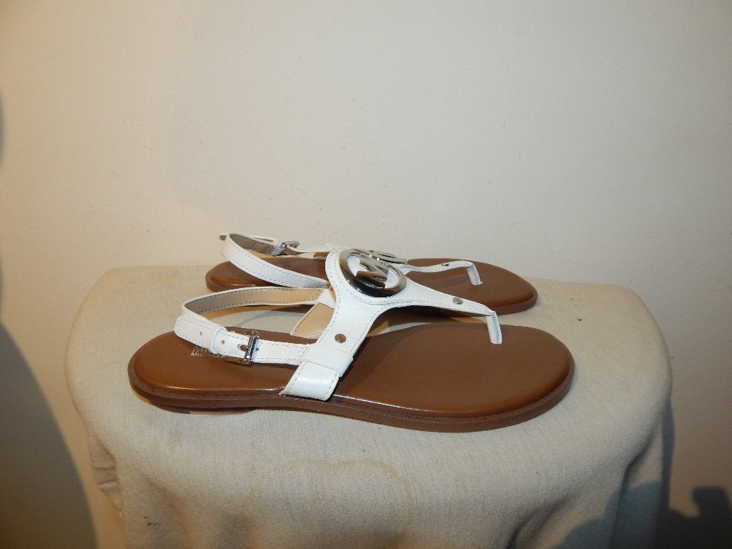 Michael Kors nieuwe sandalen wit met zilver hardware 41, Kleding | Dames, Michael Kors, Verzenden, Wit, Nieuw