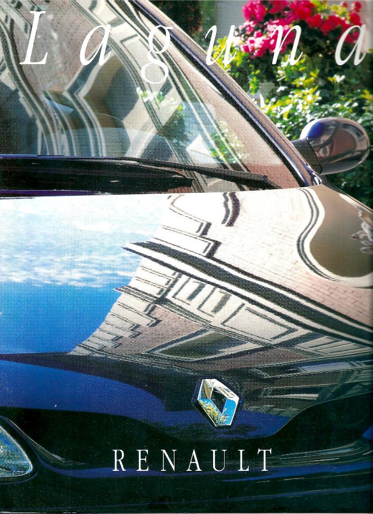 Brochure Renault Laguna 1994, Ophalen of Verzenden, Gelezen, Renault
