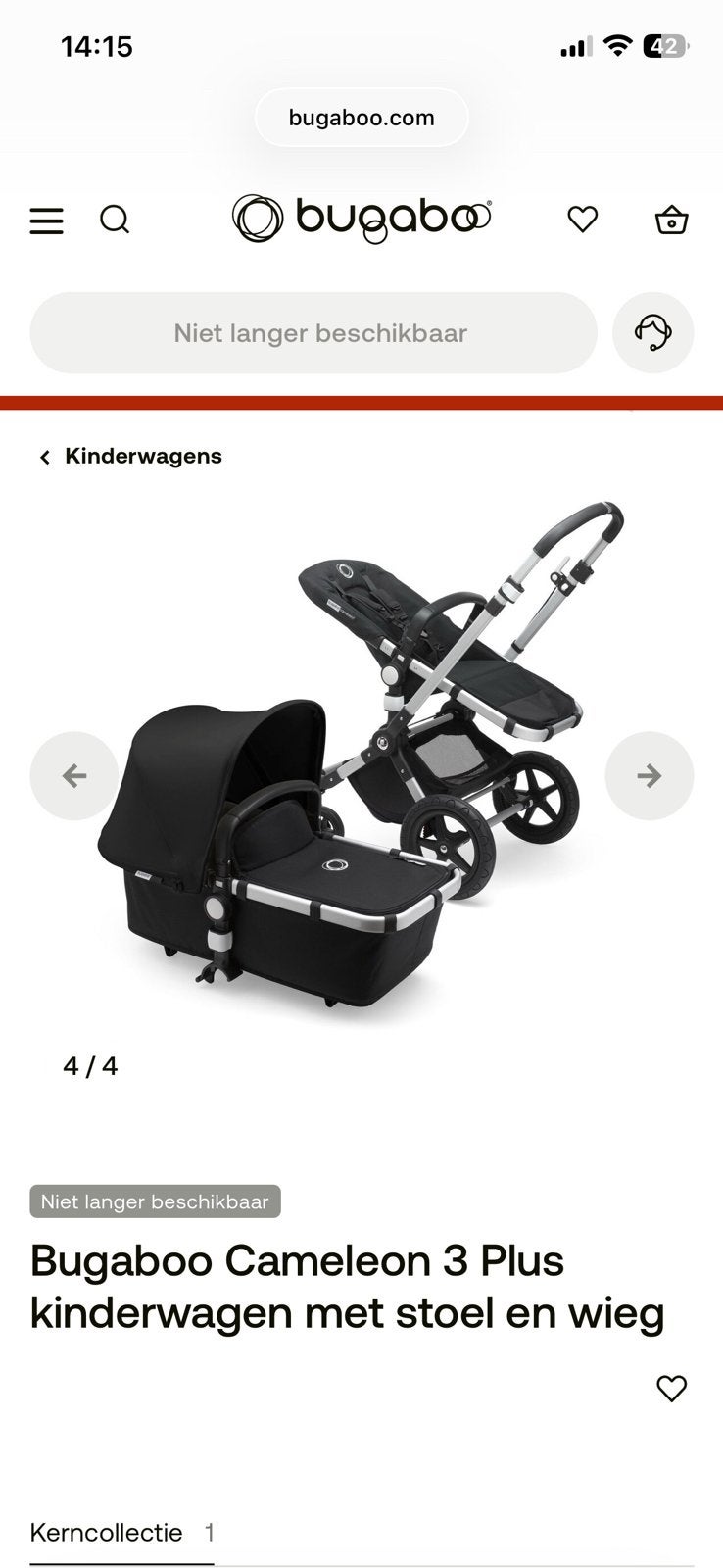 Bugaboo cameleon 3 - complete kinderwagen en reiswieg, Ophalen, Zo goed als nieuw, Bugaboo