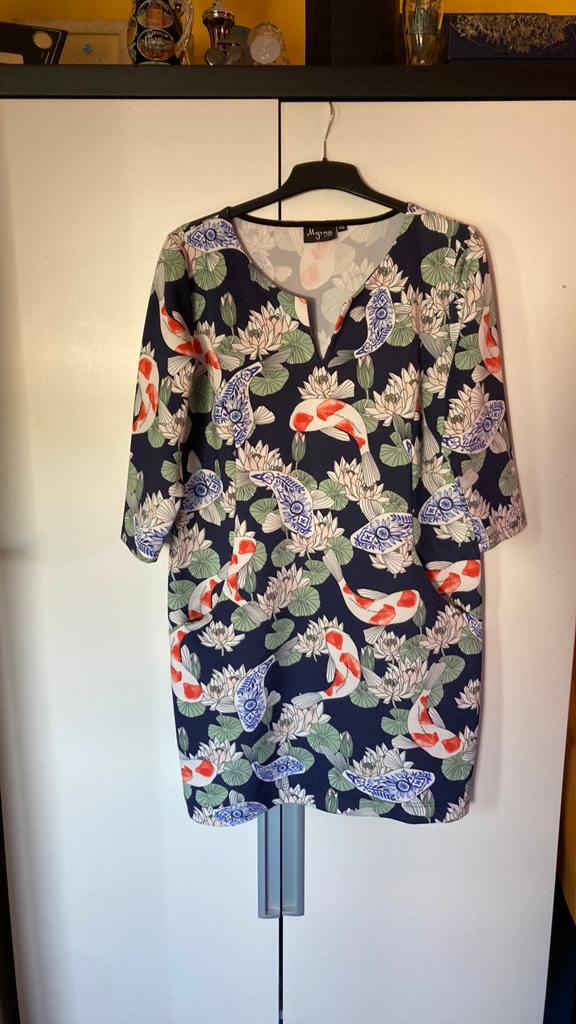 Myrna by Ned jurk xxl, Ophalen of Verzenden, Zo goed als nieuw, Maat 46/48 (XL) of groter, Onder de knie