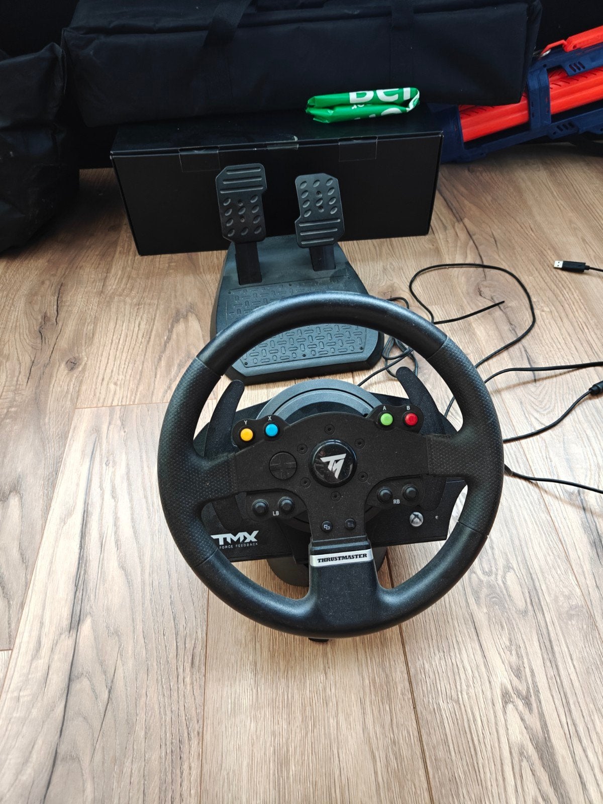 Thrustmaster TMX Force Feedback Stuur voor Xbox/PC, Ophalen, Zo goed als nieuw