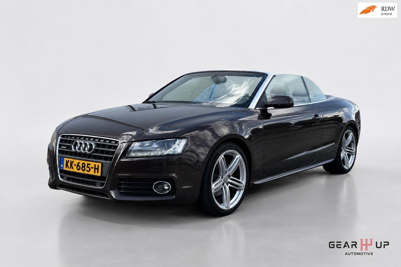 Audi A5 Cabriolet 2.0 TFSI quattro S Line CLIMA|CRUISE|NAVI|, Auto's, Audi, Euro 5, 4 cilinders, 4 stoelen, Leder
