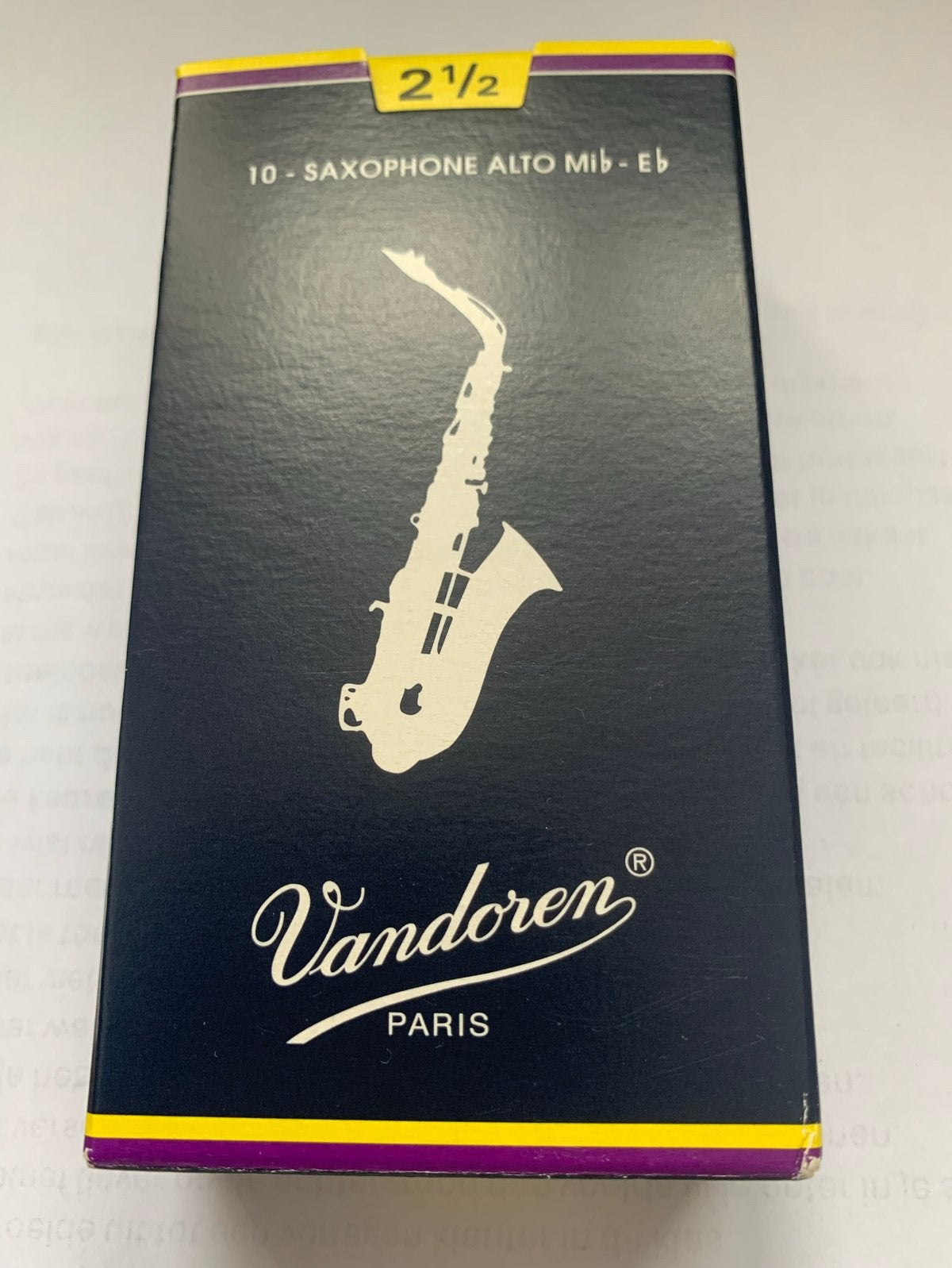 Vandoren rietjes altsaxofoon 2,5 - 10 stuks nieuw, Muziek en Instrumenten, Blaasinstrumenten | Saxofoons, Ophalen of Verzenden