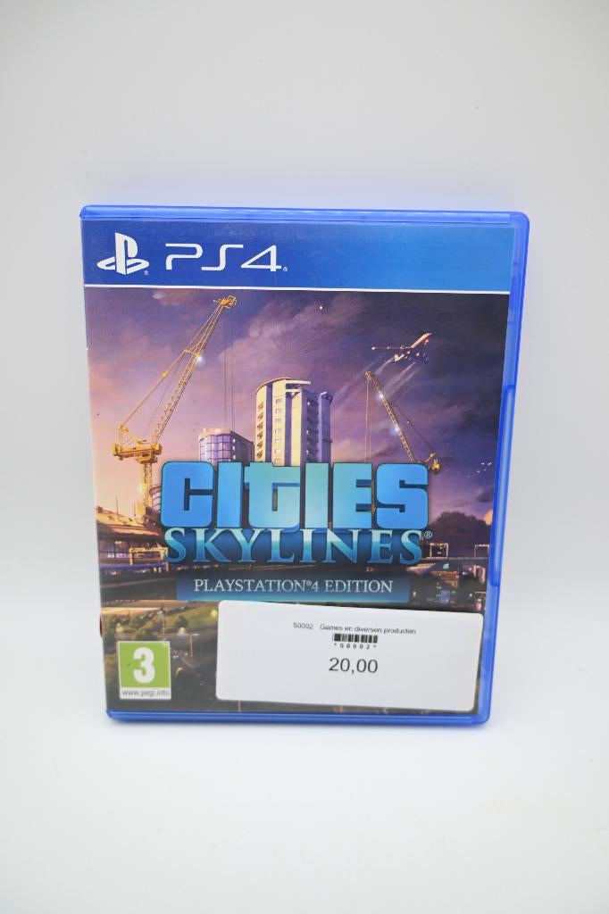 Cities Skylines Playstation 4 Edition, Spelcomputers en Games, Games | Sony PlayStation 4, Vanaf 18 jaar, 1 speler, Ophalen of Verzenden