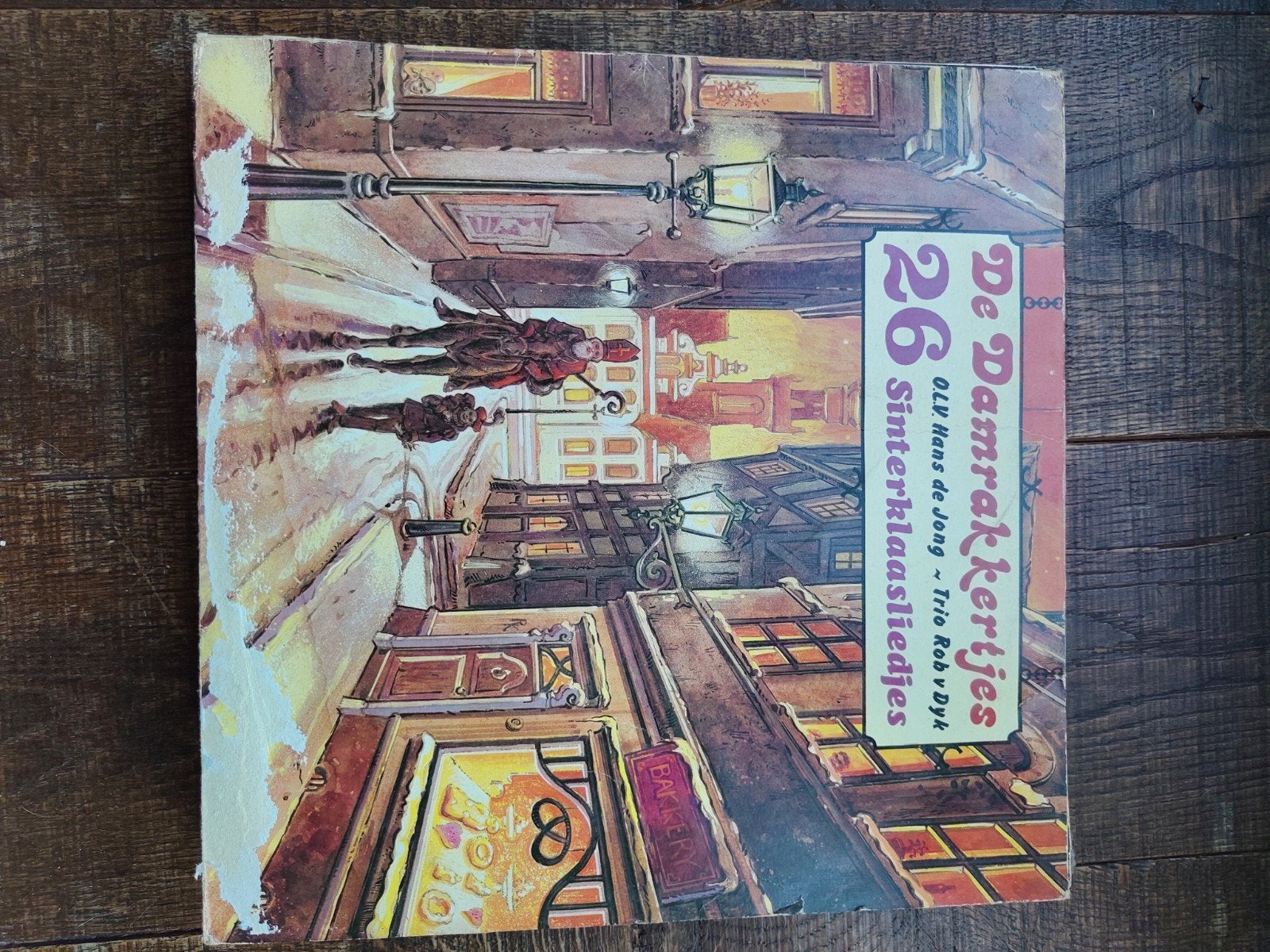 De Damrakkertjes - 26 Sinterklaasliedjes LP, Ophalen of Verzenden, Gelezen, Algemeen, Hans de Jong, Trio Rob v Dijk