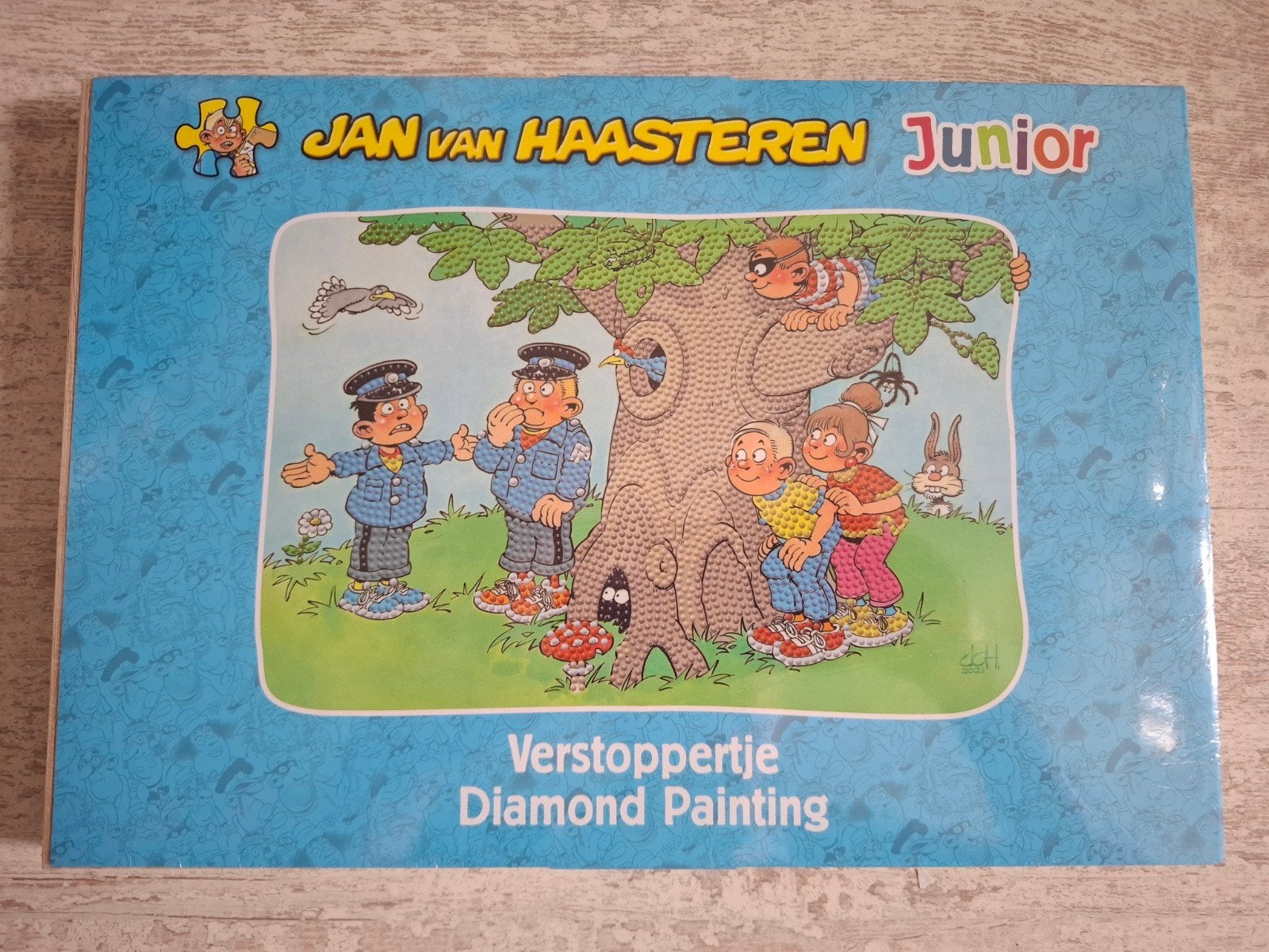 Jan van Haasteren junior Diamond Painting schilderij, Ophalen of Verzenden, Nieuw, Knutselen