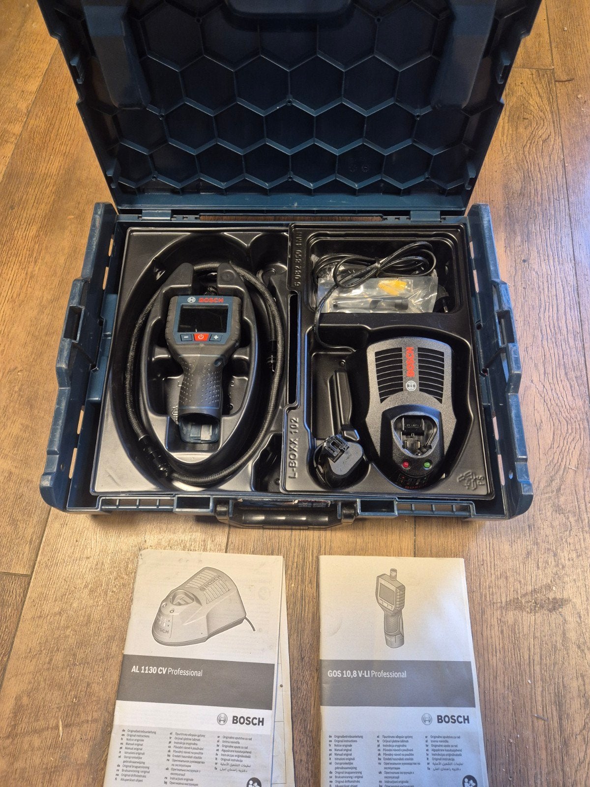 Bosch GOS 10,8 V-LI Professional inspectiecamera, Ophalen of Verzenden, Zo goed als nieuw, Overige typen, Bosch