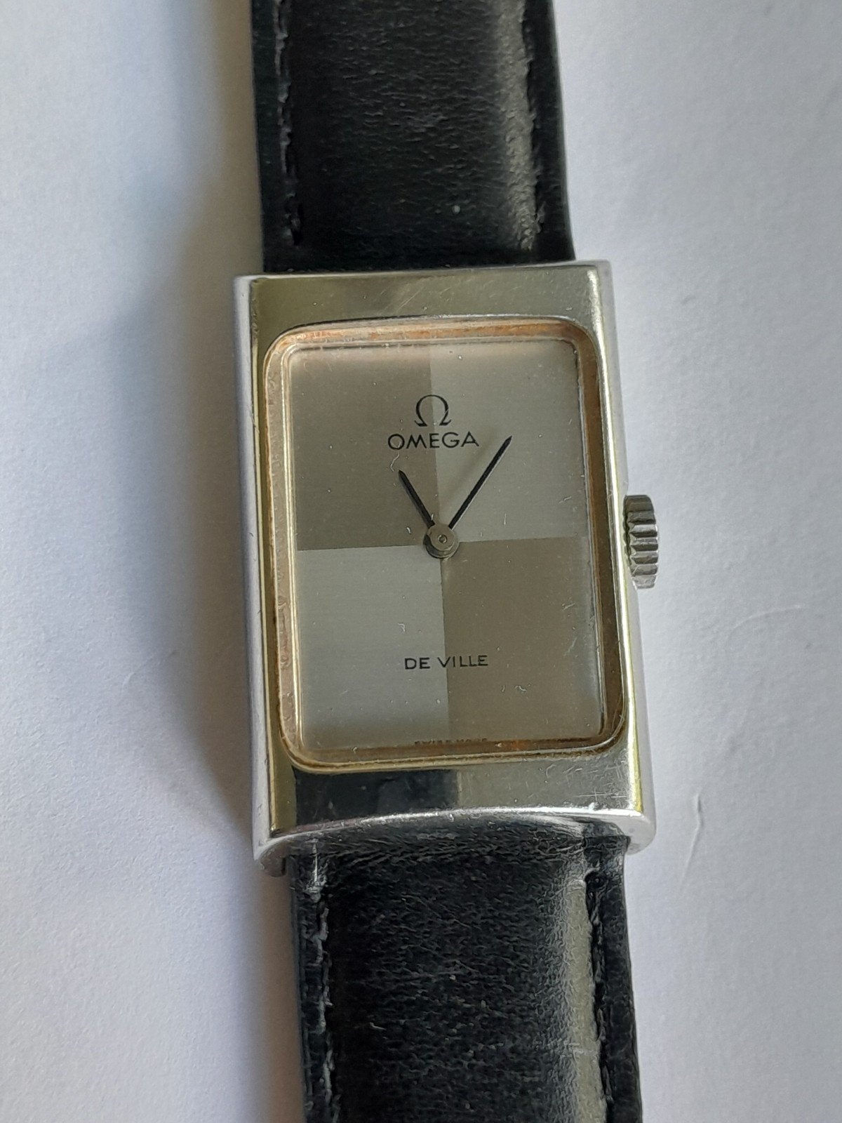 Omega de Ville Tank unisex, Ophalen of Verzenden, Staal, Omega, 1960 of later
