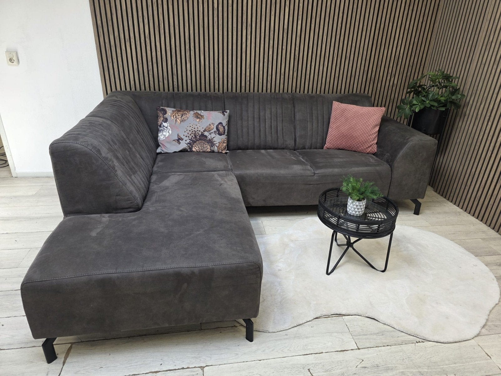 ‼️gereinigde luxe Pronto hoekbank‼️, Ophalen, Zo goed als nieuw
