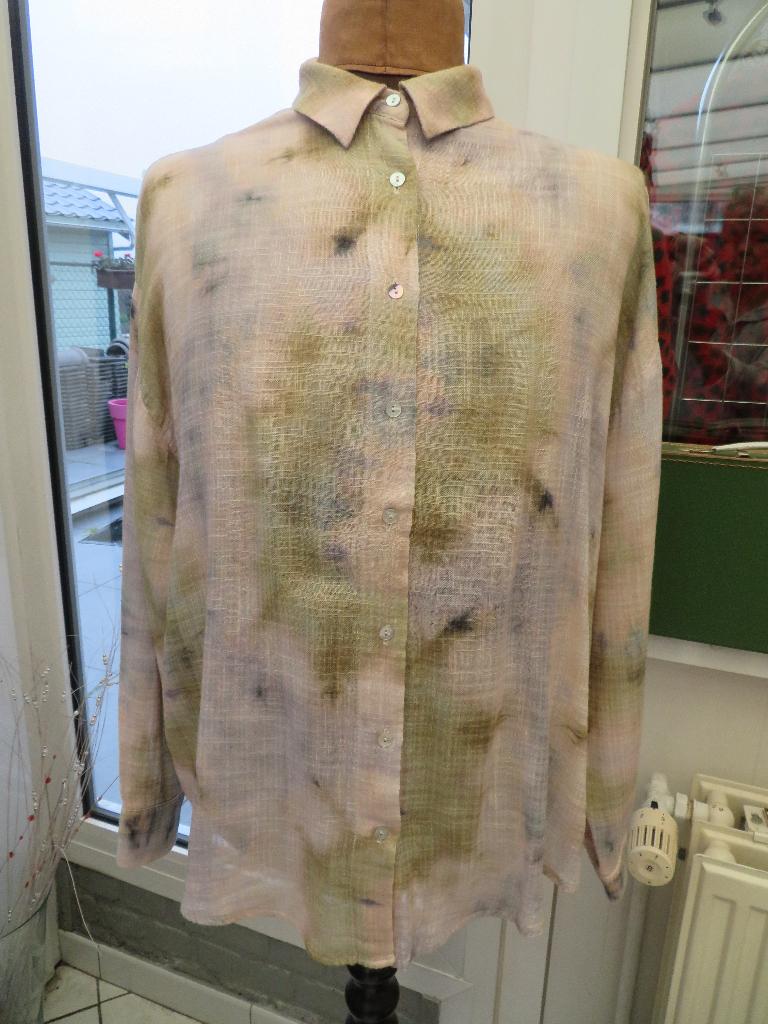 Dames blouse Pull & Bear Maat M Z.G.A.N., Maat 38/40 (M), Ophalen of Verzenden, Zo goed als nieuw, Roze