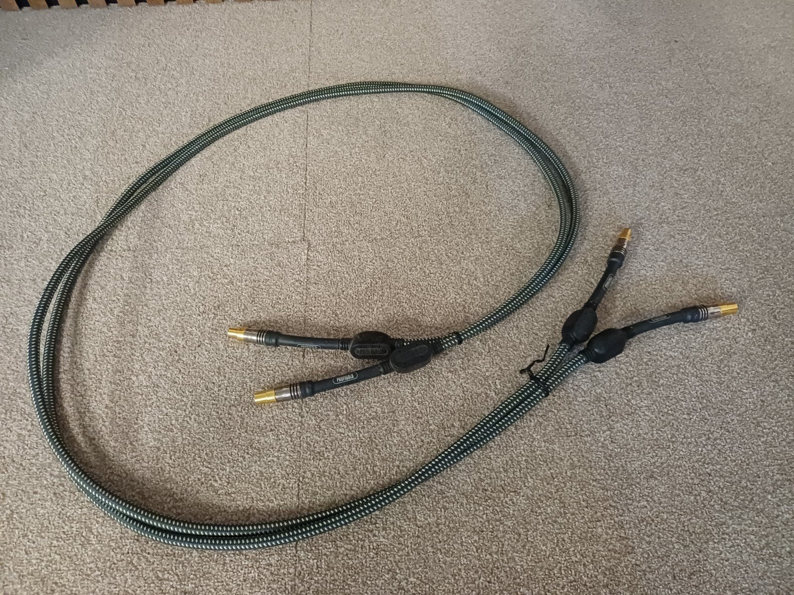 Profigold RCA Interlink Kabel - 2 Meter, Ophalen of Verzenden, Gebruikt, 2 tot 5 meter, Interlink-kabel