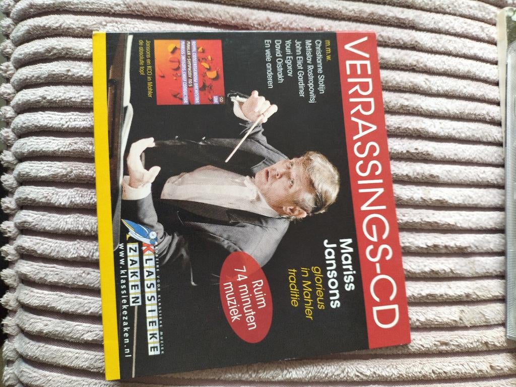 Mariss Jansons - Mahler Symfonie nr. 5 (CD), Cd's en Dvd's, Cd's | Klassiek, Verzenden