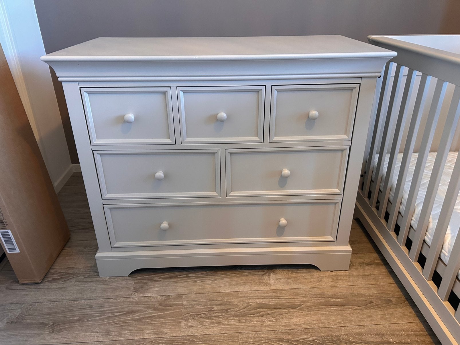 Ledikant en commode, Kinderen en Baby's, Ophalen, Zo goed als nieuw, Jongetje of Meisje