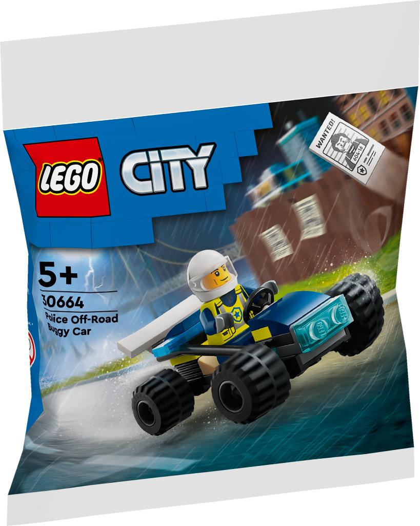 LEGO City 30664 PolitieTerreinBuggy PolyBag 35 delig, Ophalen of Verzenden, Nieuw, Complete set, Lego