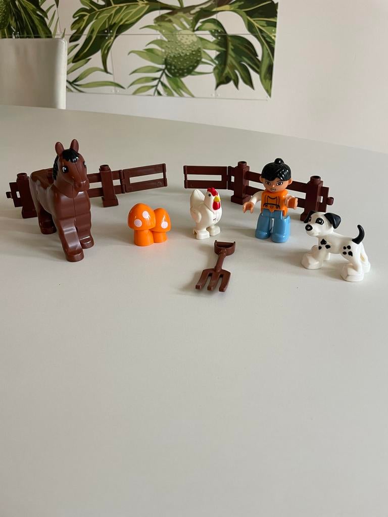 Lego Duplo boerderij set, Kinderen en Baby's, Speelgoed | Duplo en Lego, Ophalen of Verzenden, Gebruikt, Complete set, Duplo
