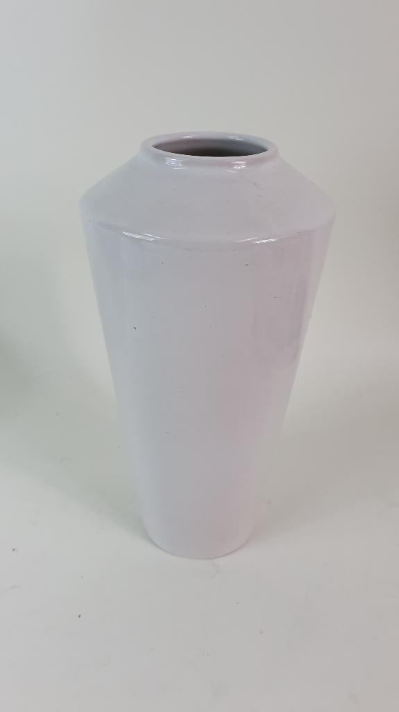 Vintage Fat Lava vaas, Scheurich 507-26, wit. 3A4, Ophalen of Verzenden