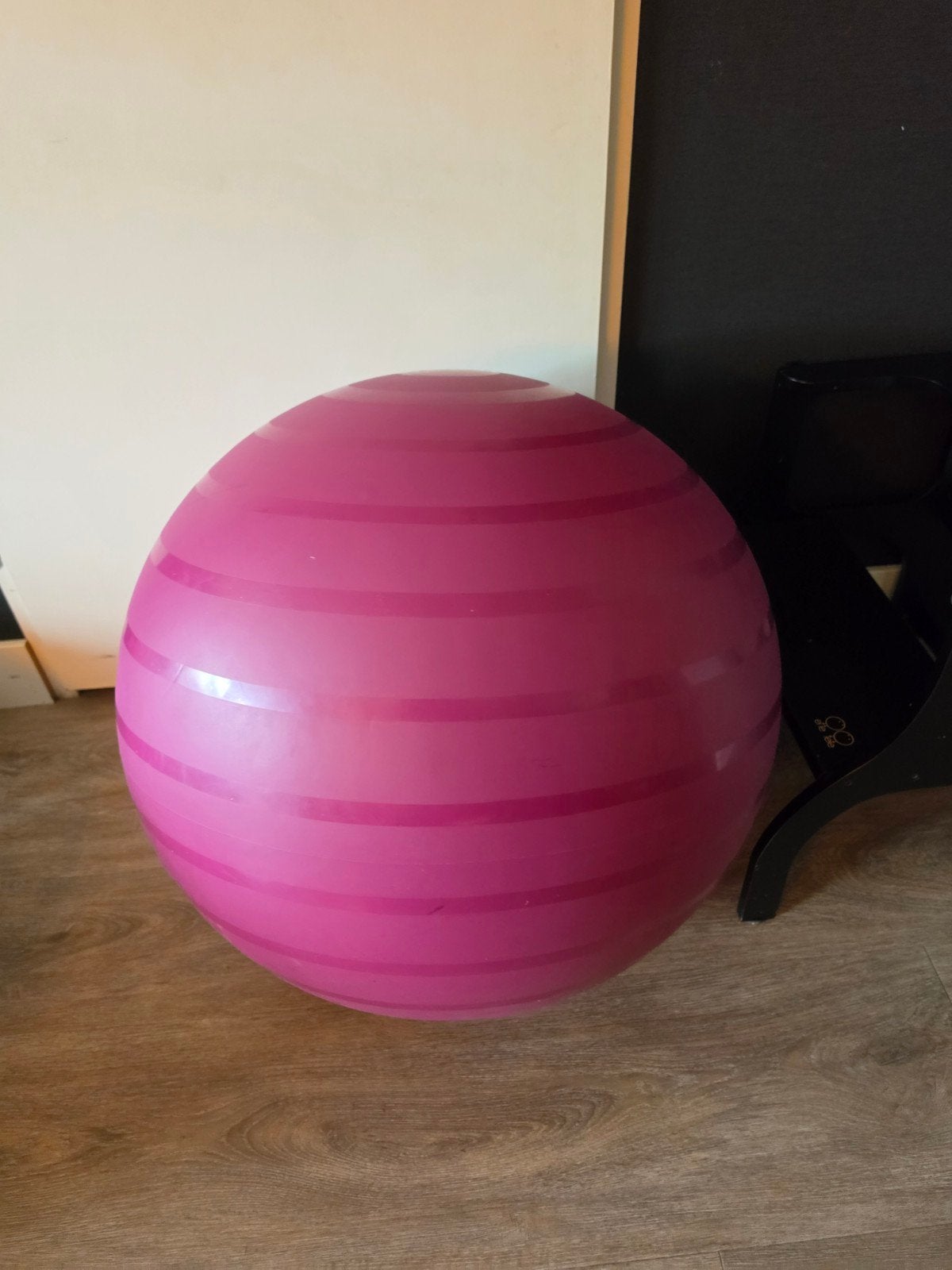 DOMYOS Gymbal 65 cm roze - Fitness/Fysio, Sport en Fitness, Fitnessmaterialen, Fitnessbal, Ophalen
