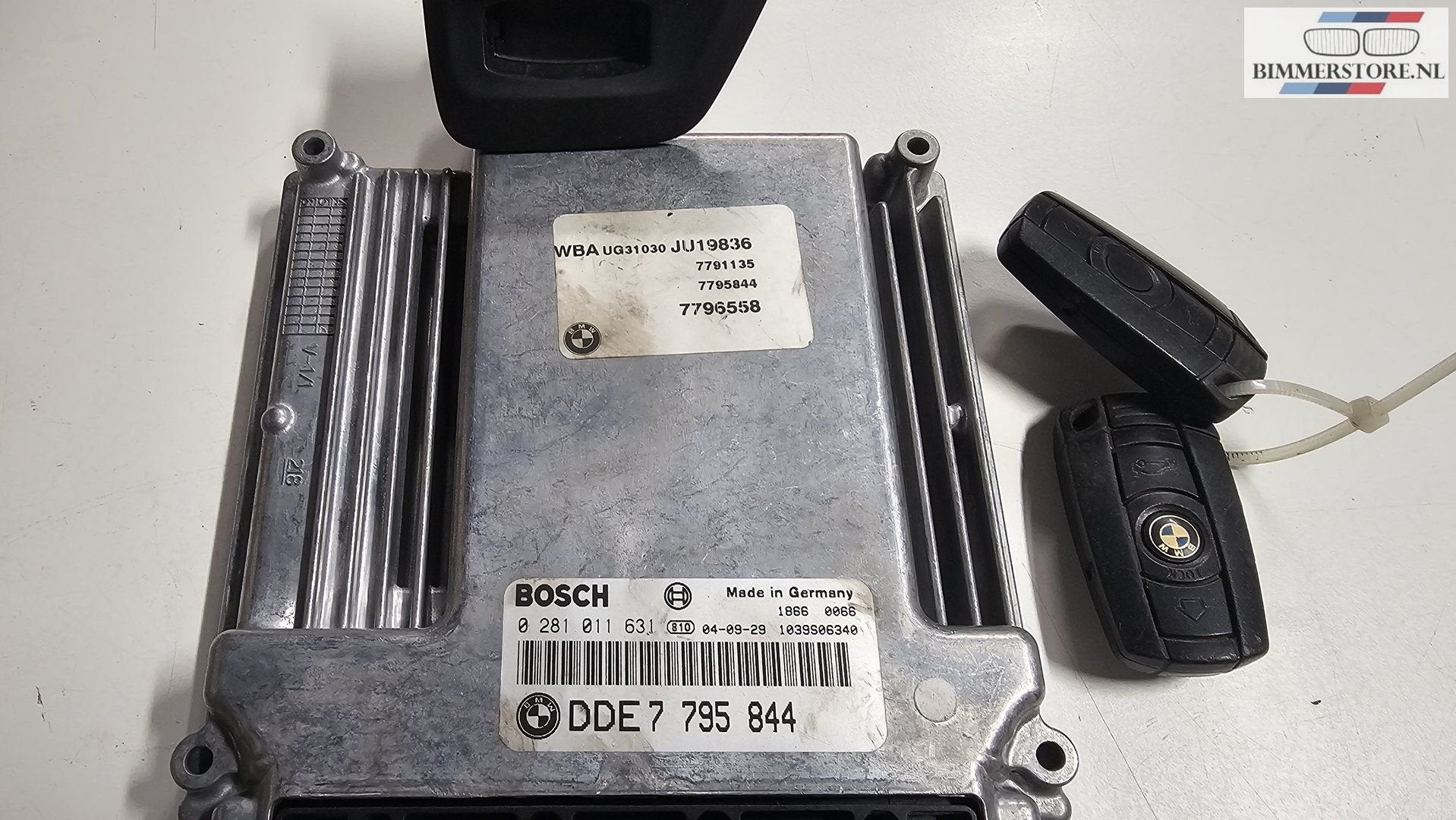 Startset Contactslot ECU zonder EWS BMW 3 Serie E46 320D AUT, Gebruikt, -, -, Ophalen of Verzenden