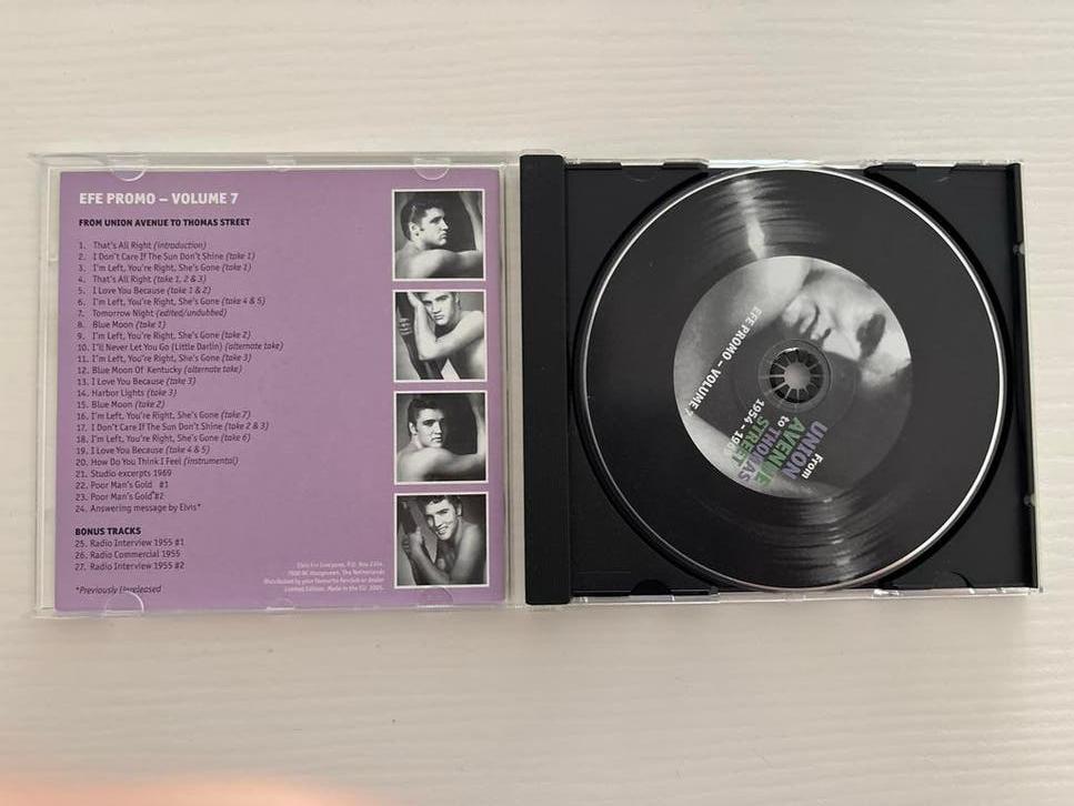 Elvis Presley Bootleg CD - EFE Promo Volume 7, Ophalen of Verzenden, Zo goed als nieuw, Cd of Plaat