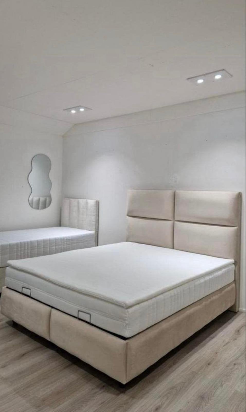 Boxspring, Ophalen of Verzenden, 180 cm, Stof, Nieuw
