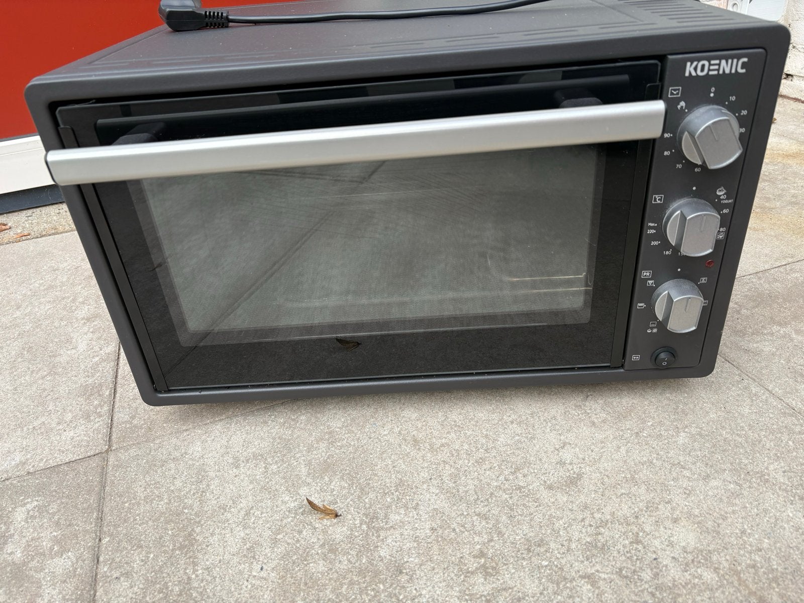 Koenic oven - Niet werkend, voor oud ijzer, Ophalen, Oven, Vrijstaand, Gebruikt