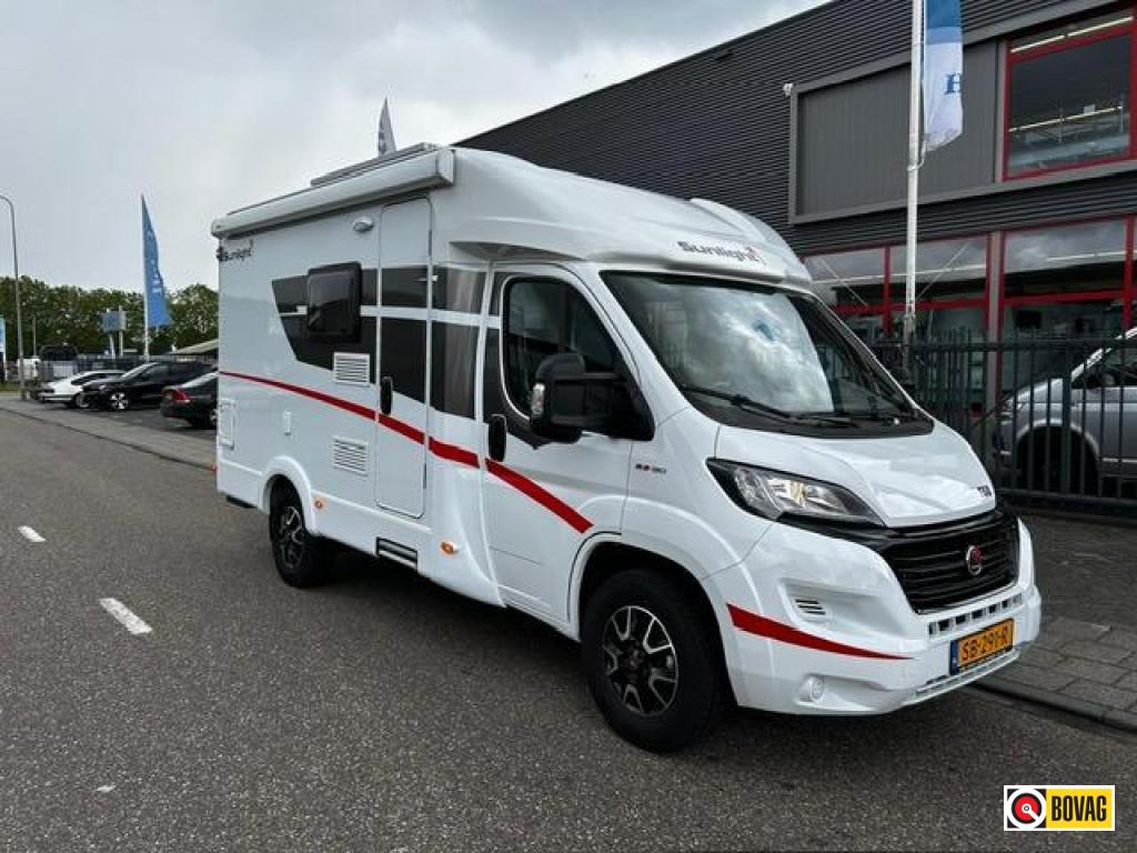 Sunlight T 58, Caravans en Kamperen, Campers, Bedrijf, tot en met 4, Sunlight, Fiat, Diesel, Half-automaat, Halve Treinzit, tot 4 meter