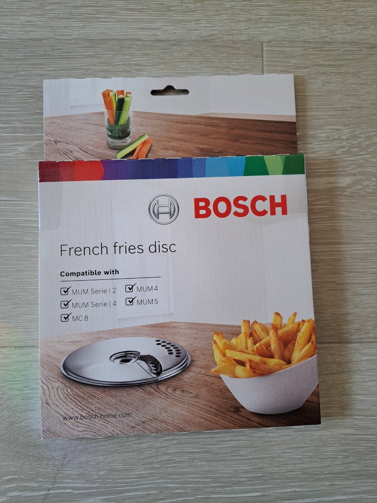 Bosch snijschijf voor friet, Ophalen of Verzenden, Nieuw, Bakvorm