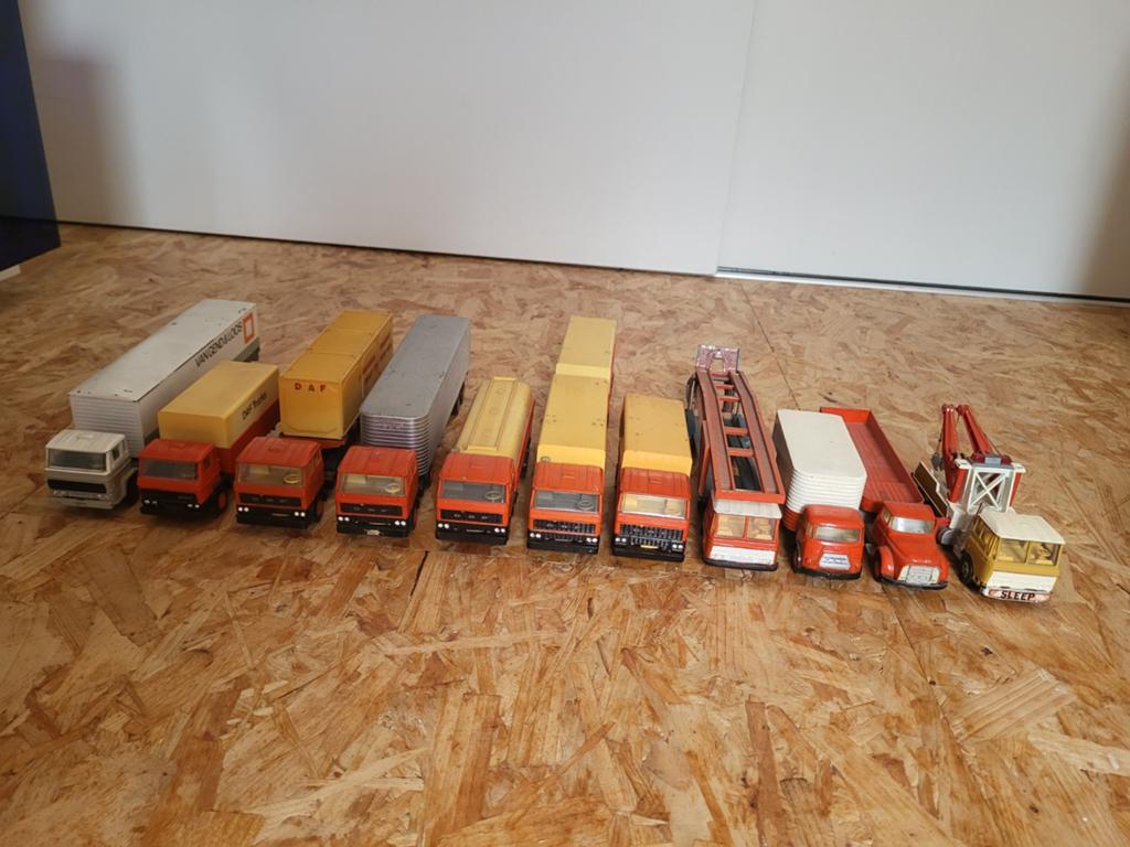 Originele DAF modellen schaal 1:50 Lion-car jaren 70-80, Ophalen of Verzenden, Gebruikt, Bus of Vrachtwagen, Lion Toys