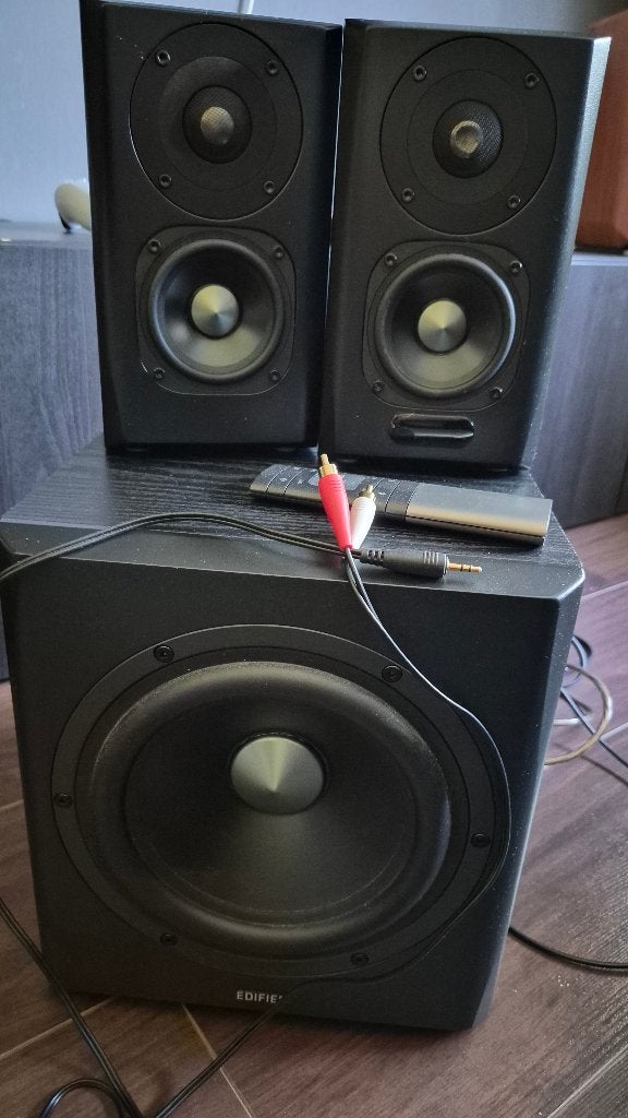 Edifier S351DB 2.1 speakerset, Ophalen, Zo goed als nieuw, Audiokanaal 2.1, Edifier